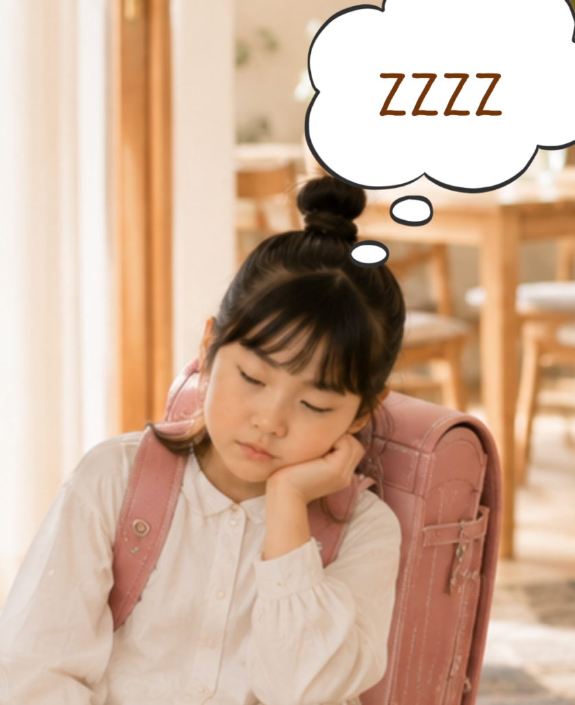 眠い子ども